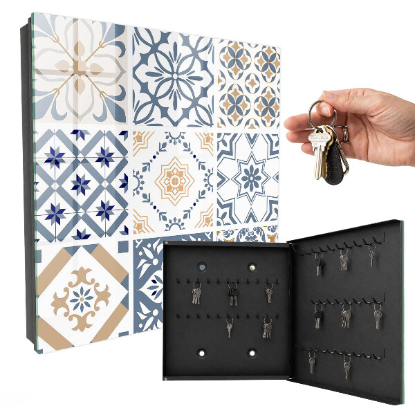 Key storage box Tile patterns
