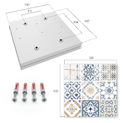 Key storage box Tile patterns