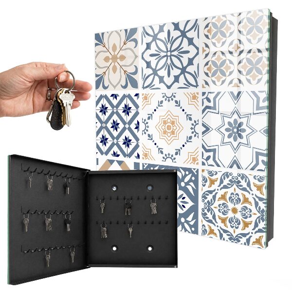 Key storage box Tile patterns