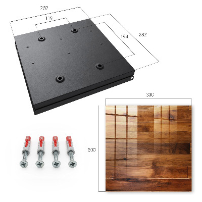 Key cabinet for wall Wooden boards