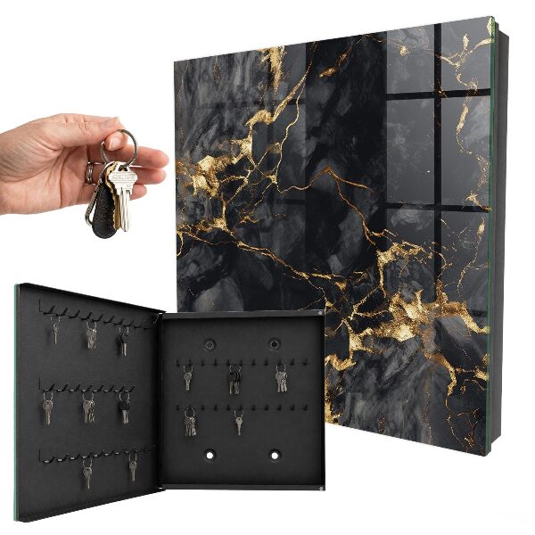 Key box Black marble