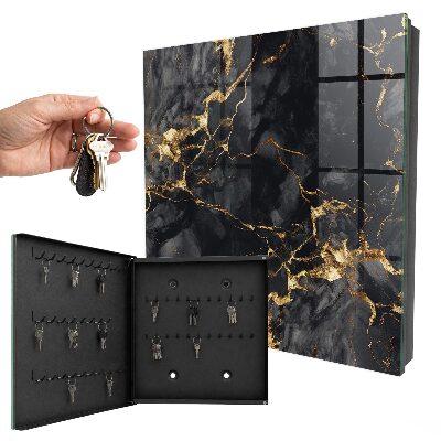 Key box Black marble