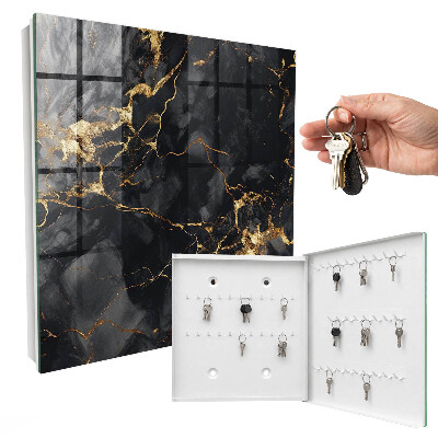Key box Black marble