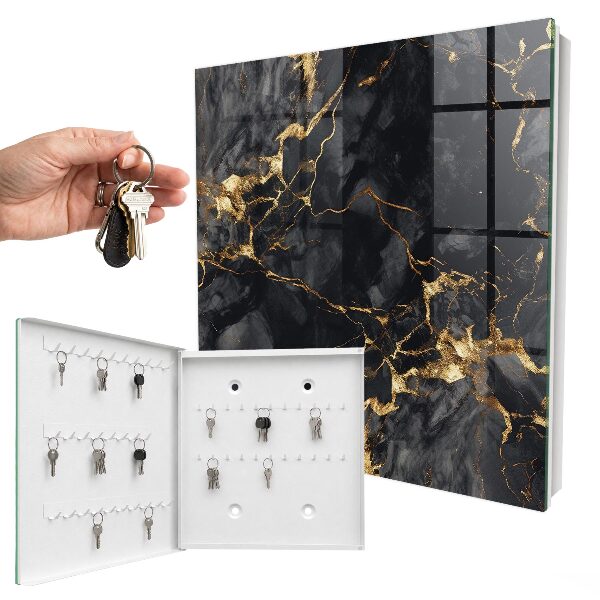 Key box Black marble