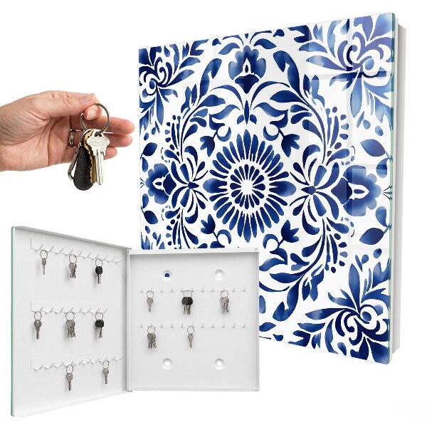 Key box Floral ornament