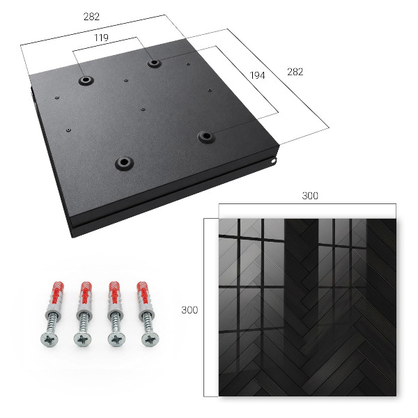 Key storage box Dark elegance