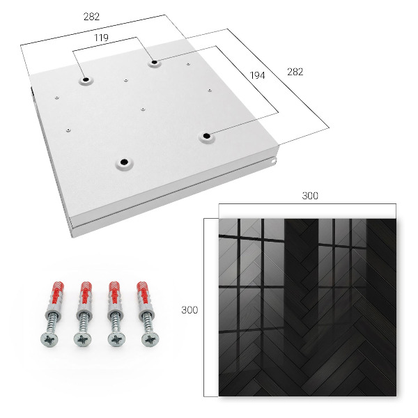 Key storage box Dark elegance