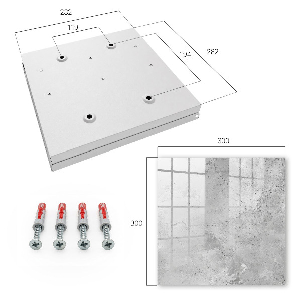 Key storage box Raw elegance