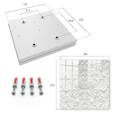 Key cabinet for wall Rich decoration
