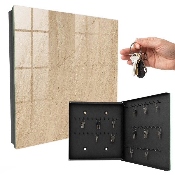Key box Beige marble