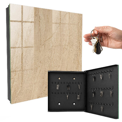 Key box Beige marble