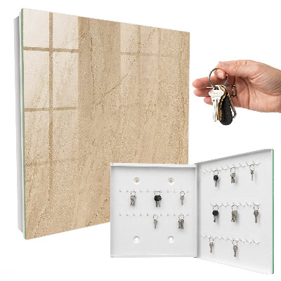 Key box Beige marble