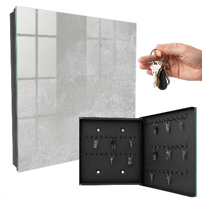 Key storage box Gray elegance