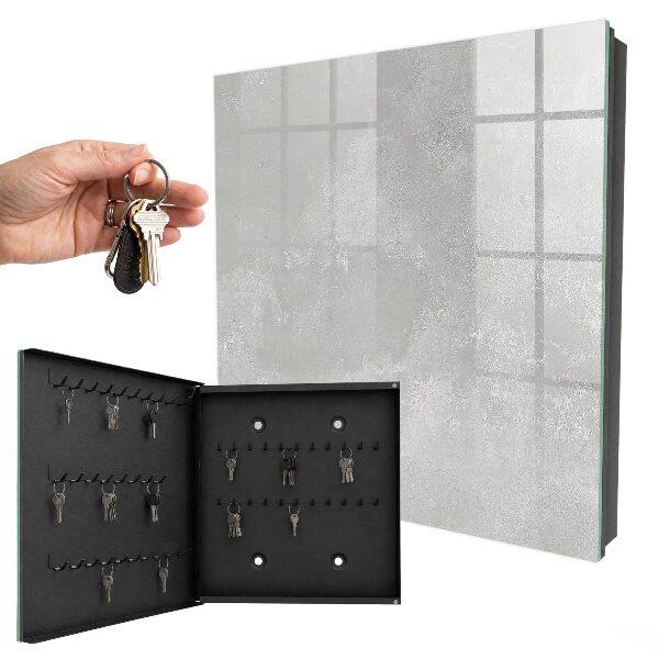 Key storage box Gray elegance
