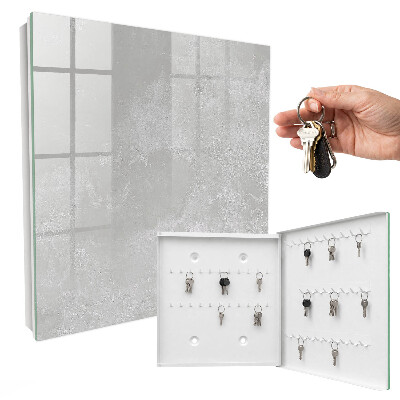 Key storage box Gray elegance