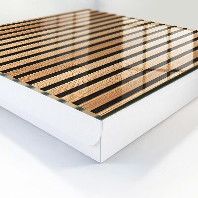 Key cabinet for wall Vertical stripes