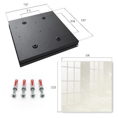Key storage box Marble elegance