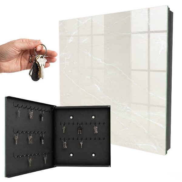 Key storage box Marble elegance