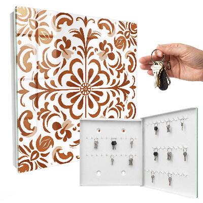 Key cabinet for wall Decorative pattern