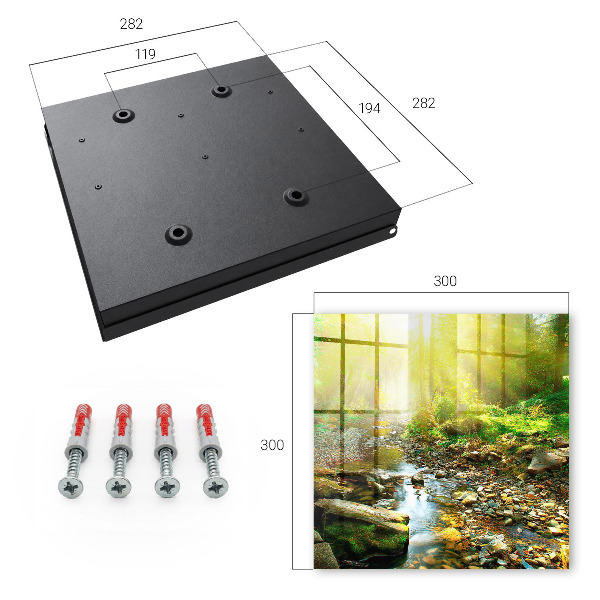 Key box Forest stream