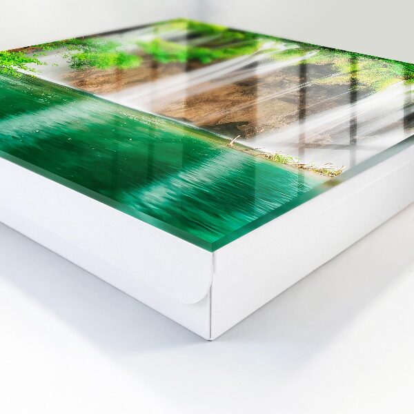 Key cabinet for wall Green Waterfall