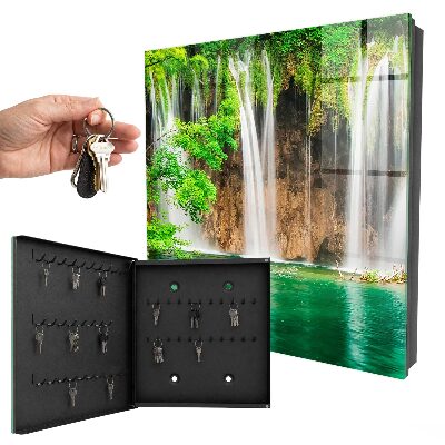 Key cabinet for wall Green Waterfall