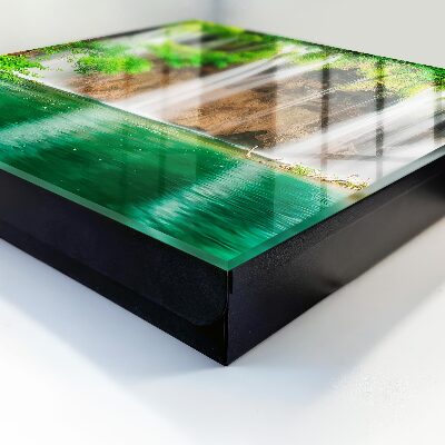 Key cabinet for wall Green Waterfall
