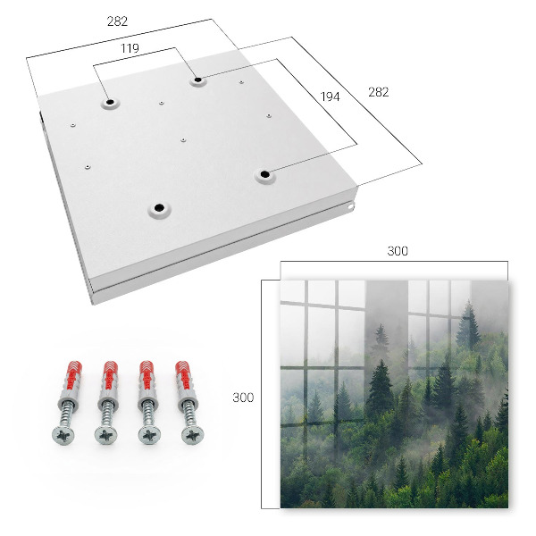 Key box Misty forest
