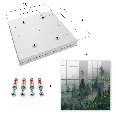 Key box Misty forest