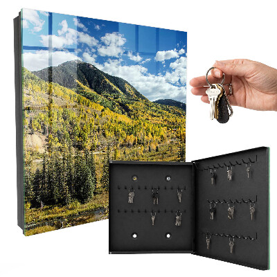 Key box Autumn landscape