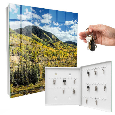 Key box Autumn landscape
