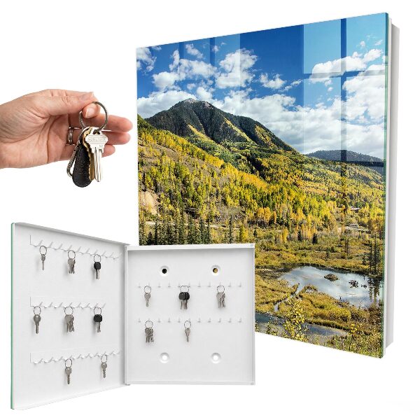 Key box Autumn landscape