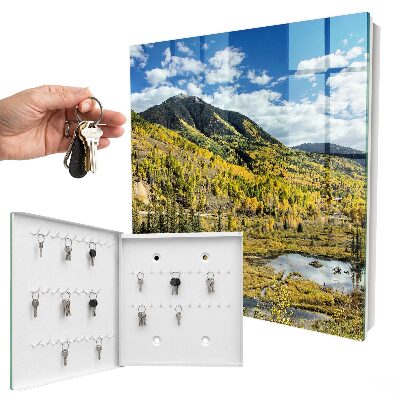 Key box Autumn landscape