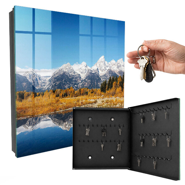 Key storage box Golden autumn