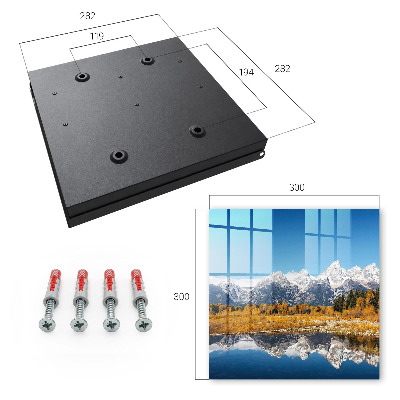 Key storage box Golden autumn