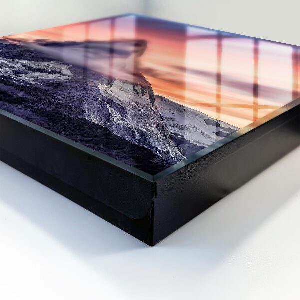 Key cabinet for wall The magic of the mountains