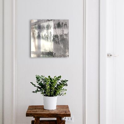 Key storage box Misty green