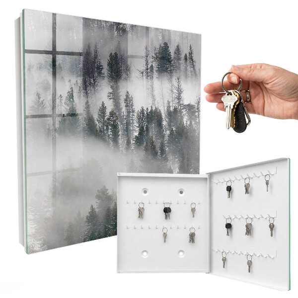 Key storage box Misty green
