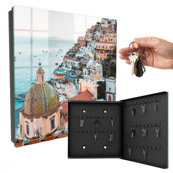 Key storage box Mediterranean charm