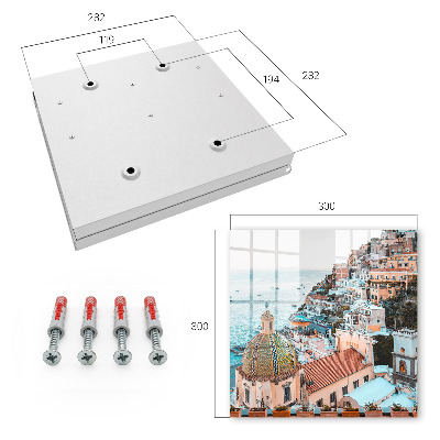 Key storage box Mediterranean charm