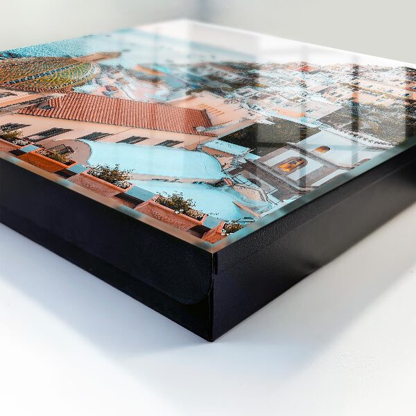 Key storage box Mediterranean charm
