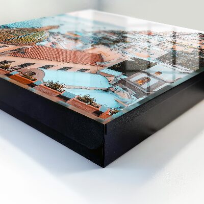 Key storage box Mediterranean charm
