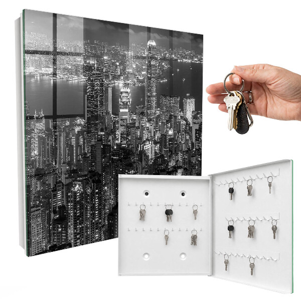 Key cabinet for wall City Night