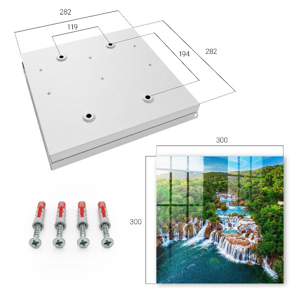 Key box Natural waterfalls