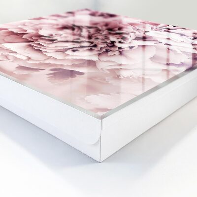 Key cabinet for wall Pink flower