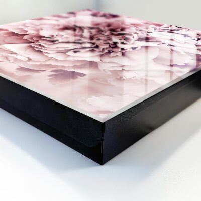 Key cabinet for wall Pink flower