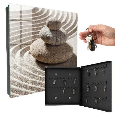 Key storage box Zen composition