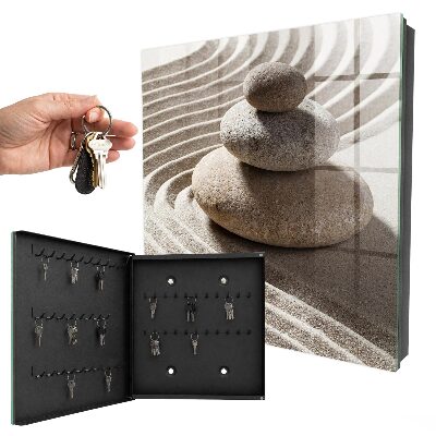 Key storage box Zen composition