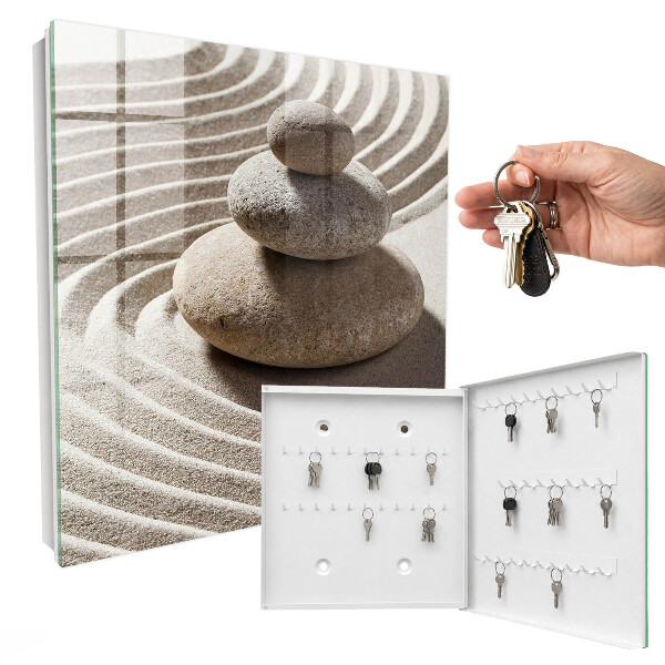 Key storage box Zen composition