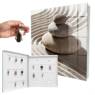 Key storage box Zen composition